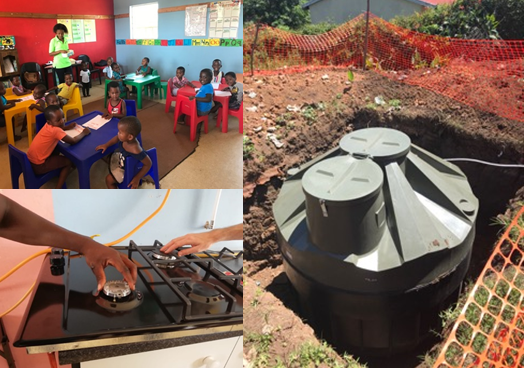 Case study: Decentralised Micro-biodigester systems for rural South Africa